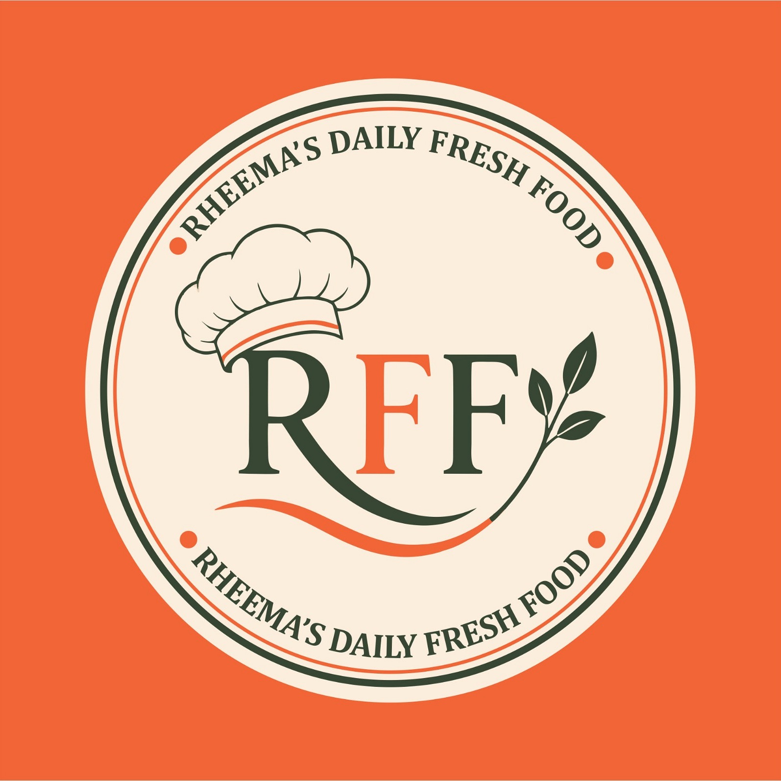 RFF RHEEMA'S DAILY FRESH FOOD trademark artwork