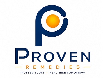 PROVEN REMEDIES (with device of P) trademark artwork