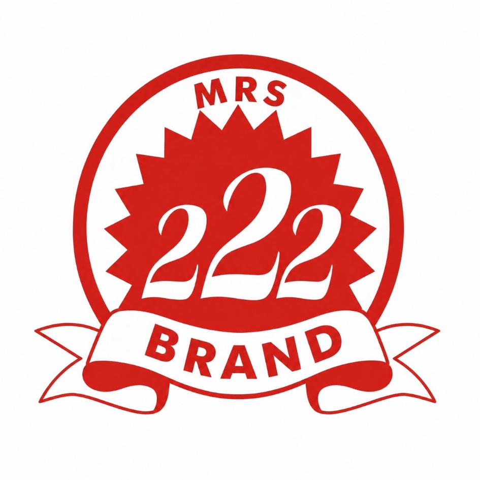 MRS PRODUCT 222 BRAND trademark artwork