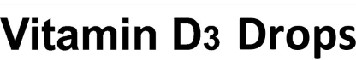 Vitamin D3 Drops trademark artwork