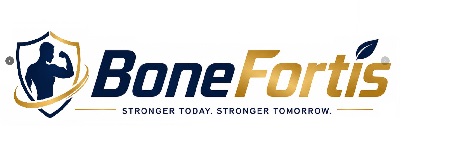 BoneFortis STRONGER TODAY. STRONGER TOMORROW. trademark artwork