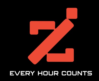 24Hs FITNESS LOGO with tagline EVERY HOUR COUNTS trademark artwork