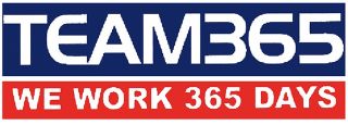 TEAM365 WE WORK 365 DAYS trademark artwork