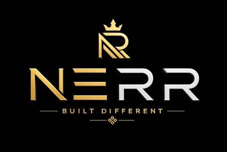 NERR with tagline BUILT DIFFERENT trademark artwork