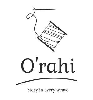 O'rahi story in every weave trademark artwork