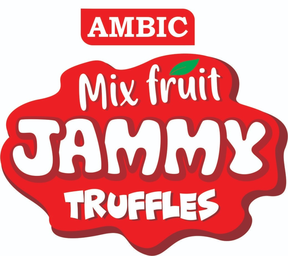 AMBIC MIX FRUIT JAMMY TRUFFLES trademark artwork