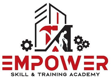 EMPOWER SKILL & TRAINING ACADEMY with logo trademark artwork