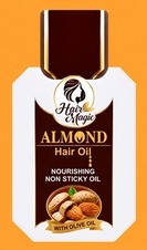 Hair Magic Almond Hair Oil trademark artwork