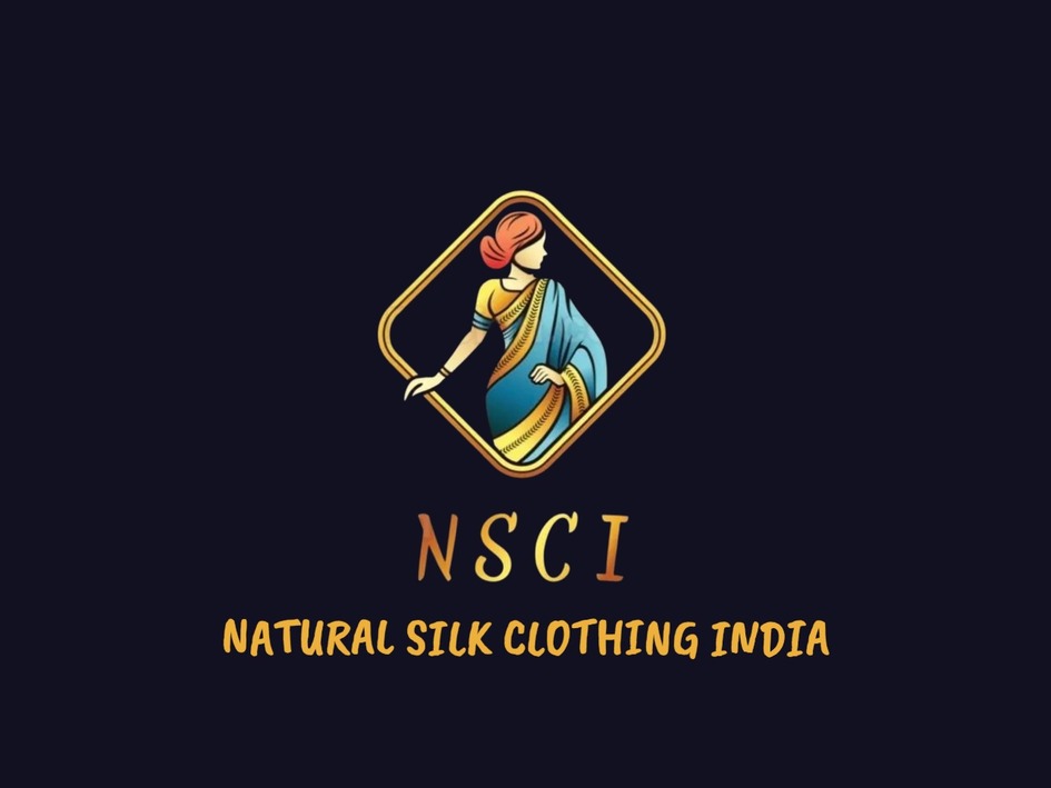 Natural silk clothing India trademark artwork