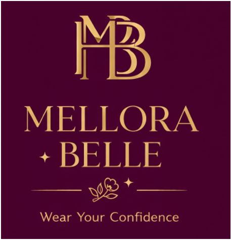 DEVICE OF MB MELLORA BELLE Wear Your Confidence trademark artwork