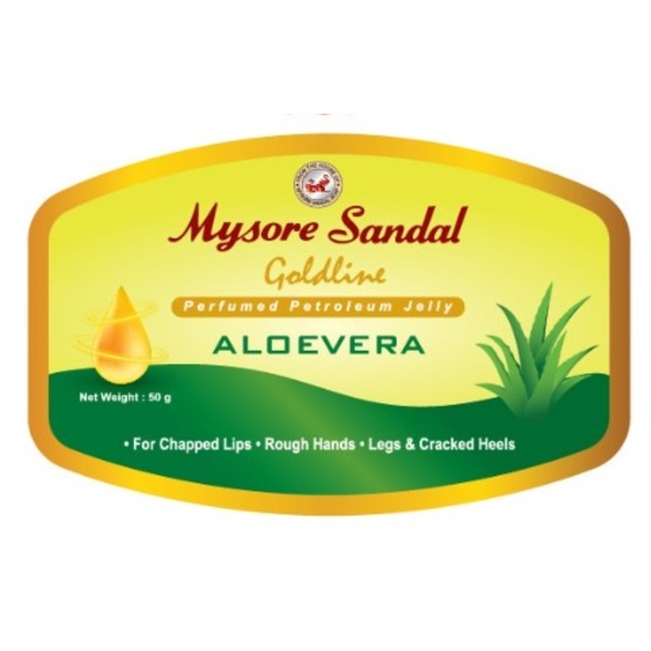 Mysore Sandal Goldline Aloevera trademark artwork