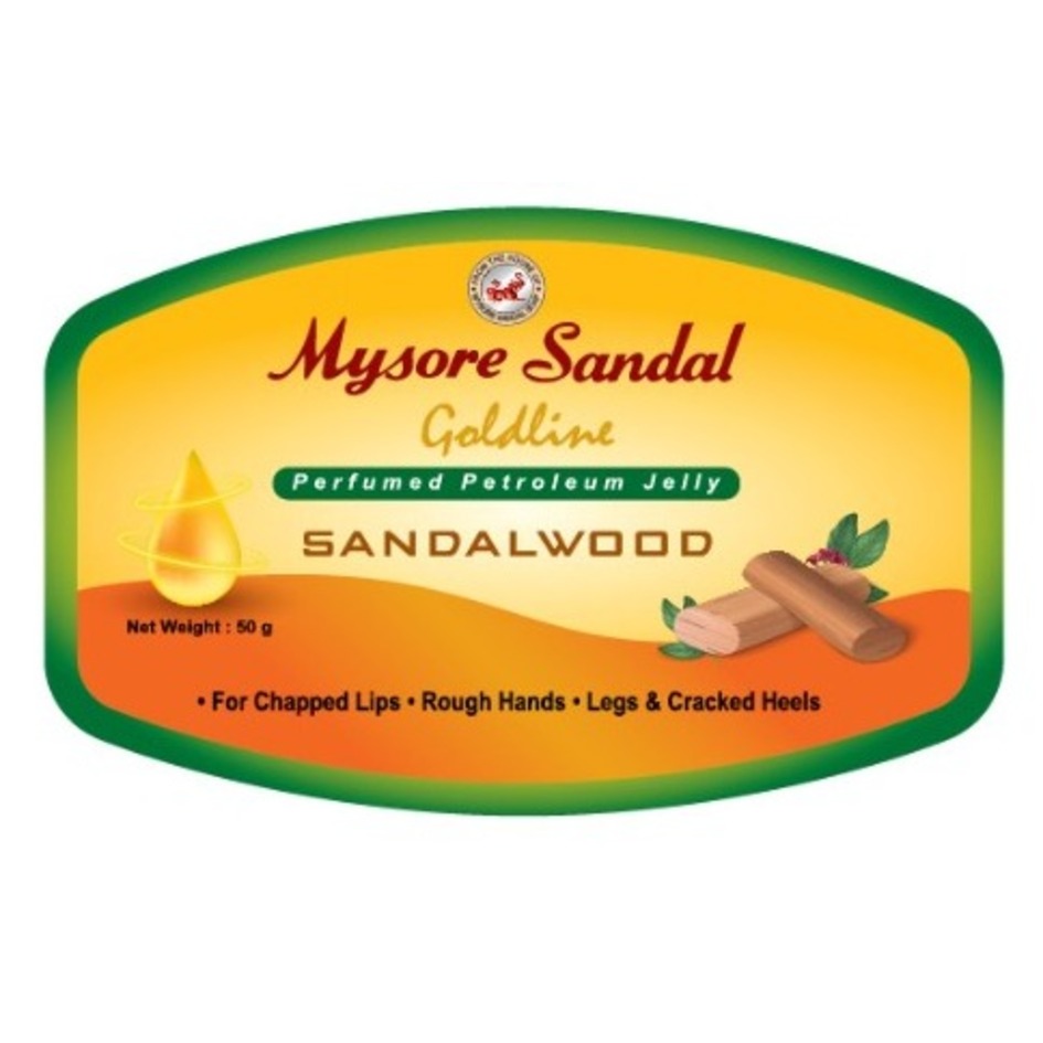 Mysore Sandal Goldline Sandalwood trademark artwork