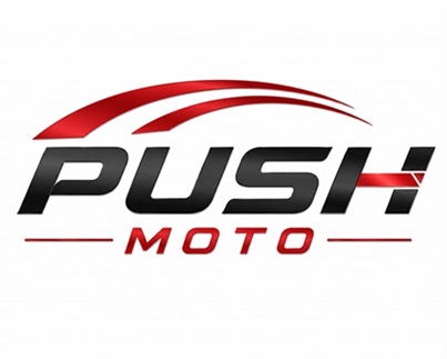 PUSH MOTO trademark artwork