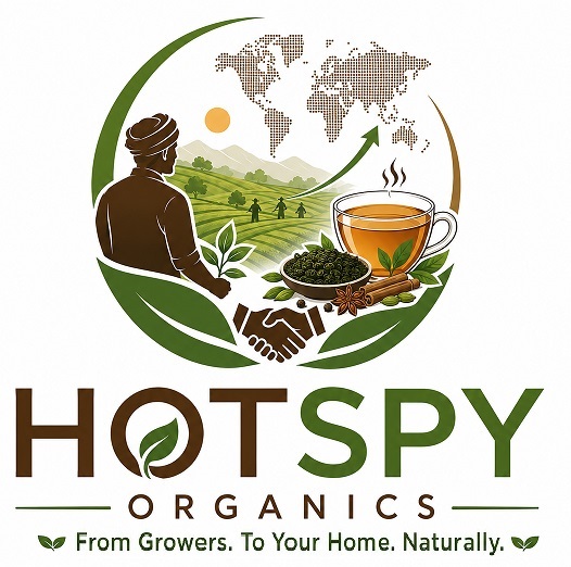 HOTSPY ORGANICS : From Growers. To Your Home. Naturally. [WITH THE DEVICE] trademark artwork