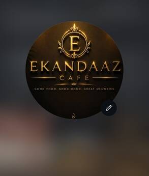EKANDAAZ CAFE "GOOD FOOD, GOOD MOOD, GREAT MEMORIES." trademark artwork