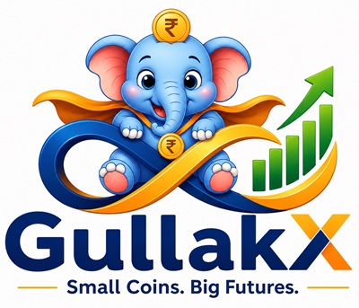 GullakX - Small Coins, Big Futures trademark artwork