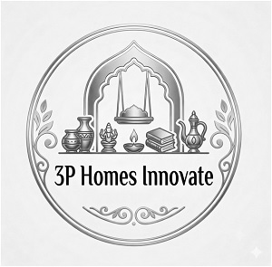 3P Homes Innovate (With Device) trademark artwork