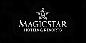 MAGICSTAR HOTELS & RESORTS (With Device Of M ) trademark artwork