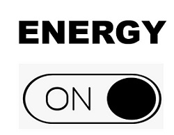 ENERGY ON trademark artwork