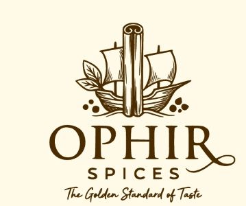 OPHIR SPICES - "THE GOLDEN STANDARD OF TASTE " trademark artwork