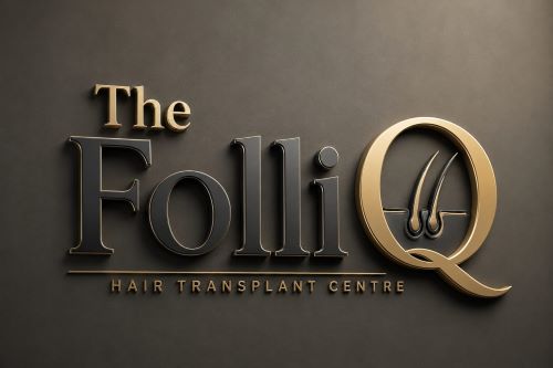 The Folli Q HAIR TRANSPLANT CENTRE trademark artwork