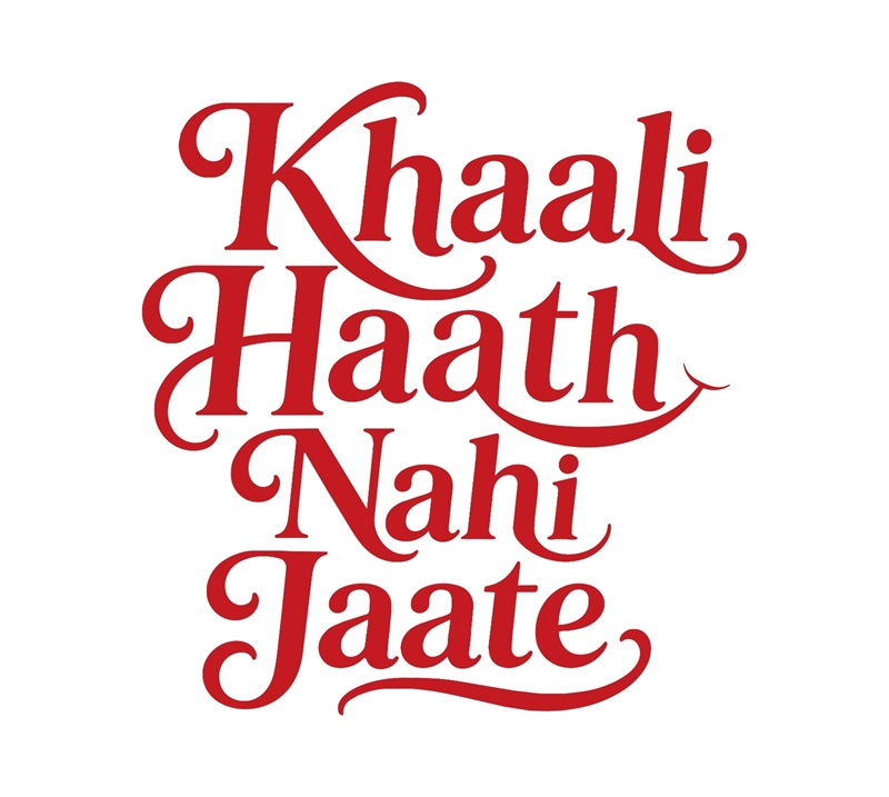 KHAALI HAATH NAHI JAATE trademark artwork