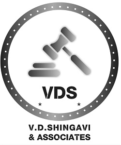 V D SHINGAVI & ASSOCIATES (With Device Of VDS) trademark artwork