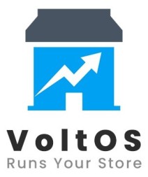 VOLTOS RUNS YOUR STORE trademark artwork