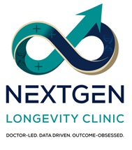 Nextgen Longevity Clinic - DOCTOR-LED. DATA DRIVEN. OUTCOME-OBSESSED. trademark artwork