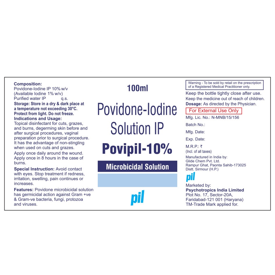 POVIPIL trademark artwork