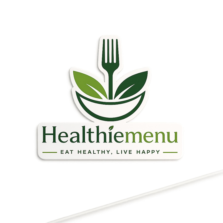 HEALTHIEMENU -EAT HEALTHY, LIVE HAPPY trademark artwork
