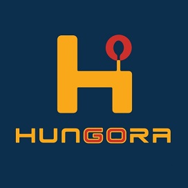 HUNGORA WITH THE DEVICE OF H trademark artwork