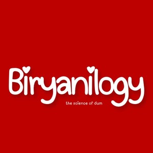 Biryanilogy - The science of dum trademark artwork