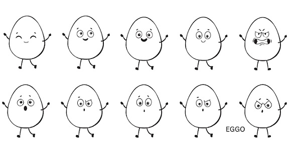 EGGO trademark artwork