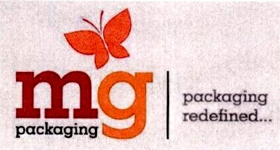 MG PACKAGING WITH PACKAGING REDEFINED (LABEL) trademark artwork
