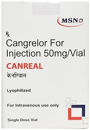 CANGRELOR FOR INJECTION CANREAL trademark artwork