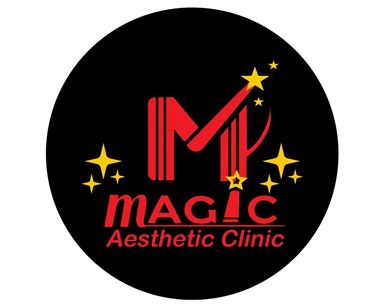 MAGIC AESTHETIC CLINIC WITH M LOGO trademark artwork