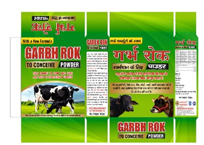 GARBH ROK POWDER trademark artwork