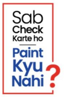 SAB CHECK KARTE HO PAINT KYU NAHI? trademark artwork