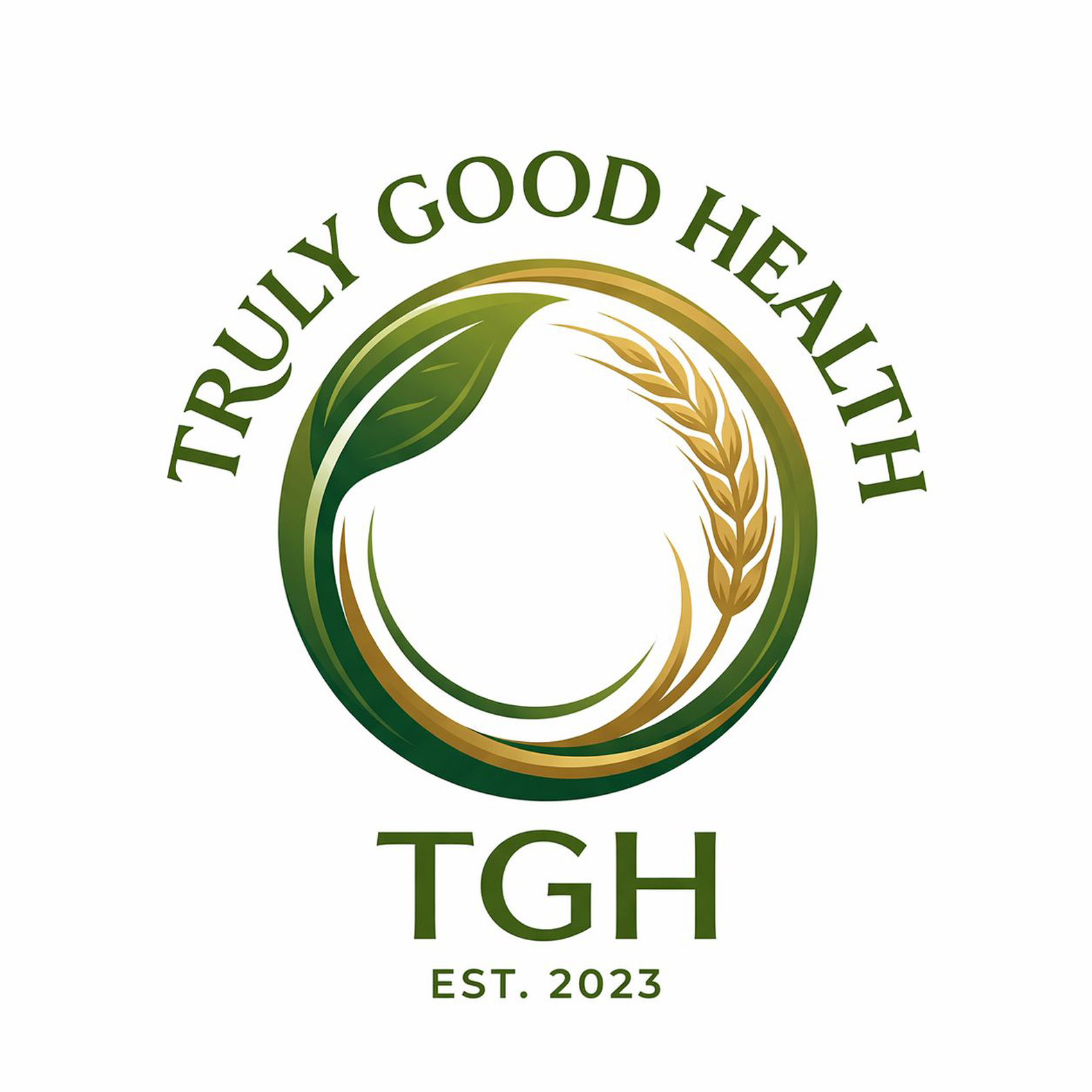 TRULY GOOD HEALTH TGH trademark artwork