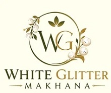 WHITE GLITTER MAKHANA trademark artwork
