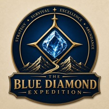 The Blue Diamond Expedition trademark artwork