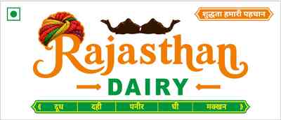 RAJASTHAN DAIRY trademark artwork