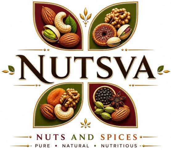 NUTSVA- NUTS AND SPICES, PURE NATURAL NUTRITIOUS trademark artwork