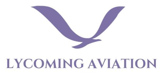LYCOMING AVIATION trademark artwork