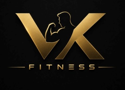 VK FITNESS WITH LOGO trademark artwork
