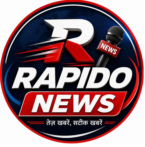 RAPIDO NEWS With Logo of R trademark artwork