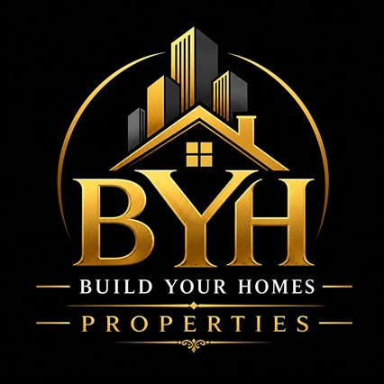 BYH-BUILD YOUR HOMES PROPERTIES trademark artwork