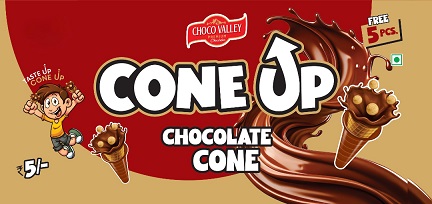 CHOCO VALLEY CONEUP trademark artwork