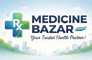 RX MEDICINE BAZAR - Your Trusted Health Partner! trademark artwork